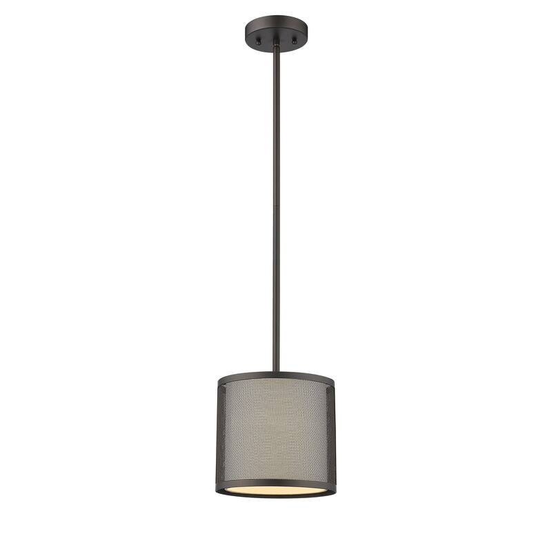 1-light Oil Rubbed Bronze Pendant - Oil Rubbed Bronze - Oil Rubbed Bronze
