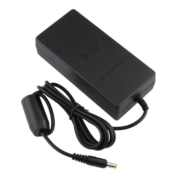 AC Adapter Charger Power Cord Supply with Audio Video AV Cable for Sony PS2