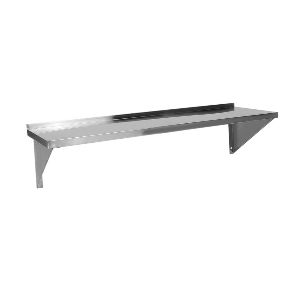 Details about   Wall Console Stainless Steel Support Shelf Holder 35-50cm Brushed/Chrome 