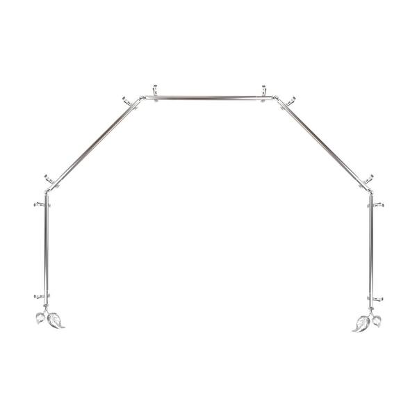 Shop Rod Desyne Ivy Finial 13 16 5 Sided Bay Window Curtain Rod