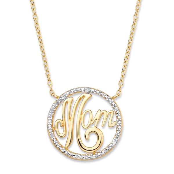 sterling silver mom necklace