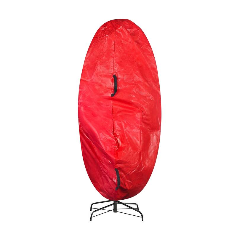 Elf Stor Heavy Duty Christmas Tree Storage Bag 7.5 Feet Waterproof Green 94X75 Inch - 7.5 ft Tree