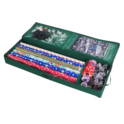 Elf Stor 30" Wrapping Paper, Ribbon and Bows Organizer