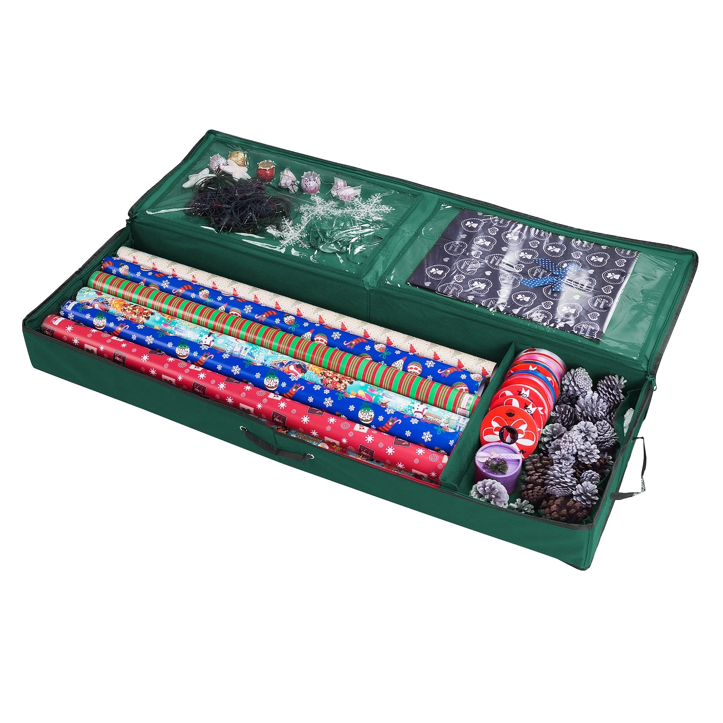 Wrapping Paper Storage Container - Underbred Gift Wrap Organizer Bags,  Wrapping Paper Rolls, Ribbon, and Bows - On Sale - Bed Bath & Beyond -  36808223