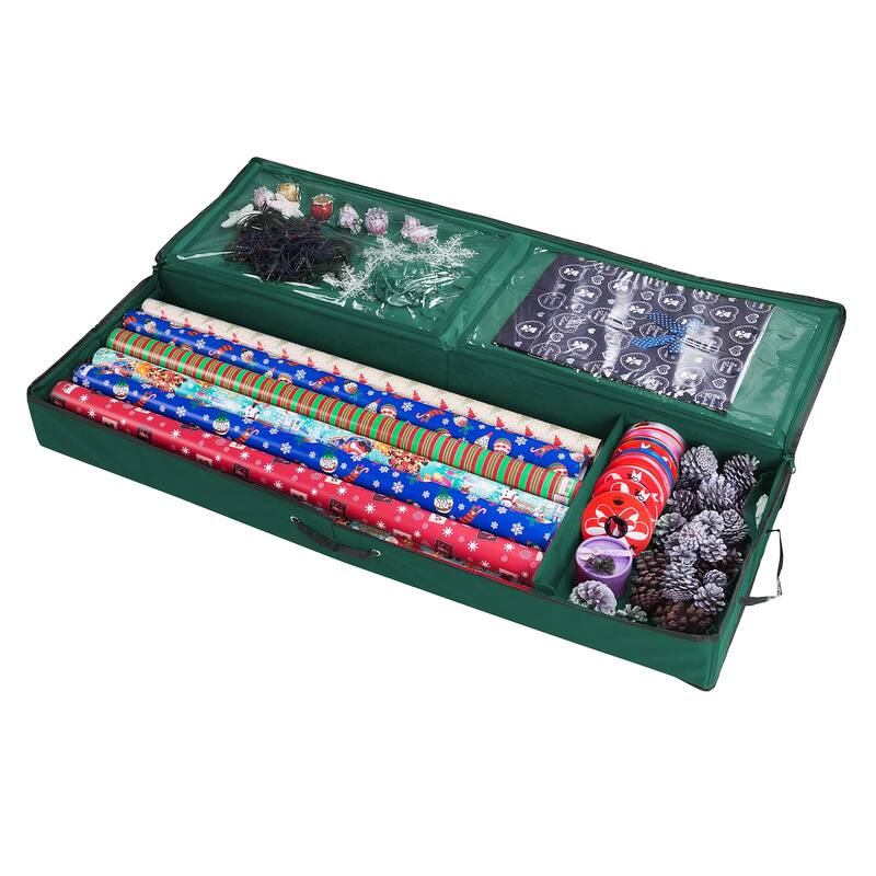 Elf Stor 30" Wrapping Paper, Ribbon and Bows Organizer