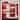 John Louis Home 12in deep Solid Wood 3-Drawer Simplicity Organizer Red Mahogany