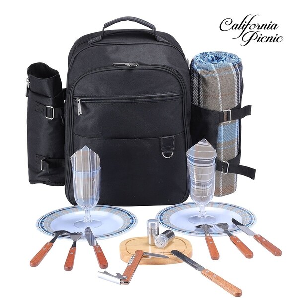 backpack picnic basket for 2