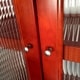 preview thumbnail 7 of 6, John Louis Home 12in deep Solid Wood Premier 5 Drawer/Doors Storage Tower Red Mahogany