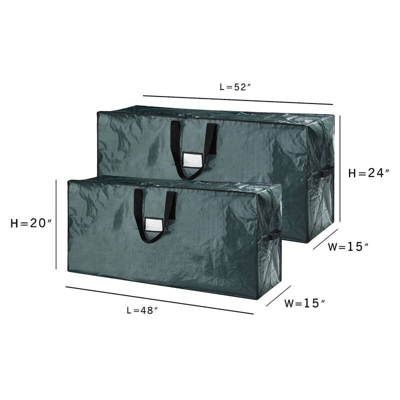 Elf Stor Christmas Tree Bag Holiday 9' Trees 2-Pack