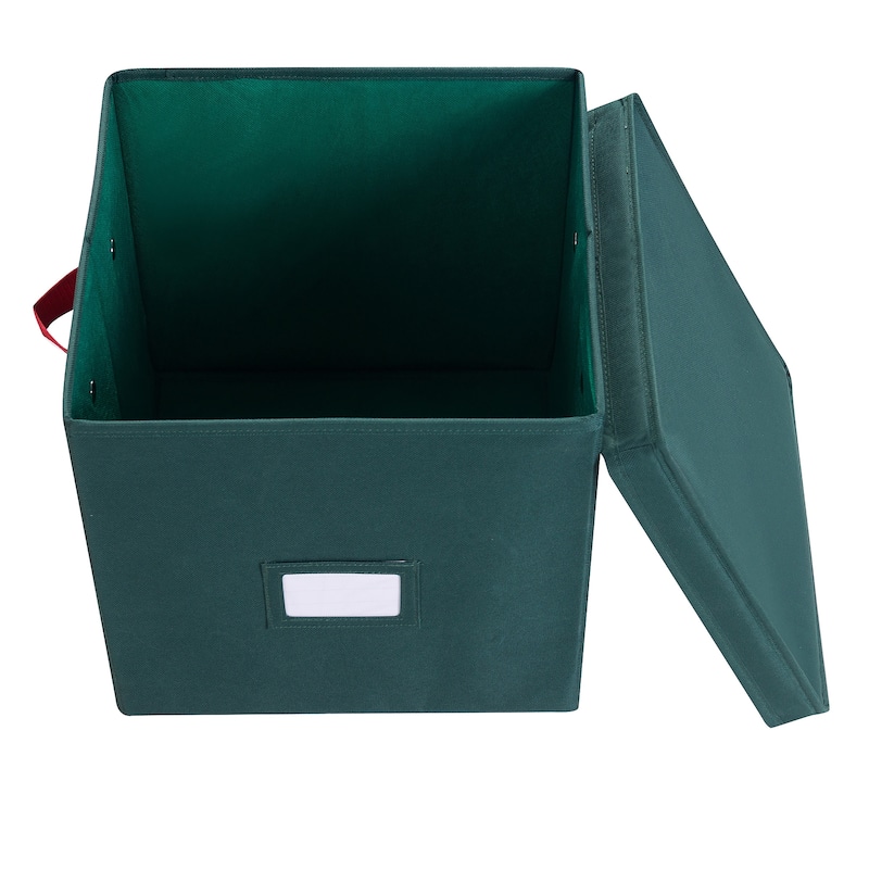 Elf Stor Christmas Ornament Storage Box 12X12 Holds 64 Balls Keepsakes Safe - Holds 64 balls