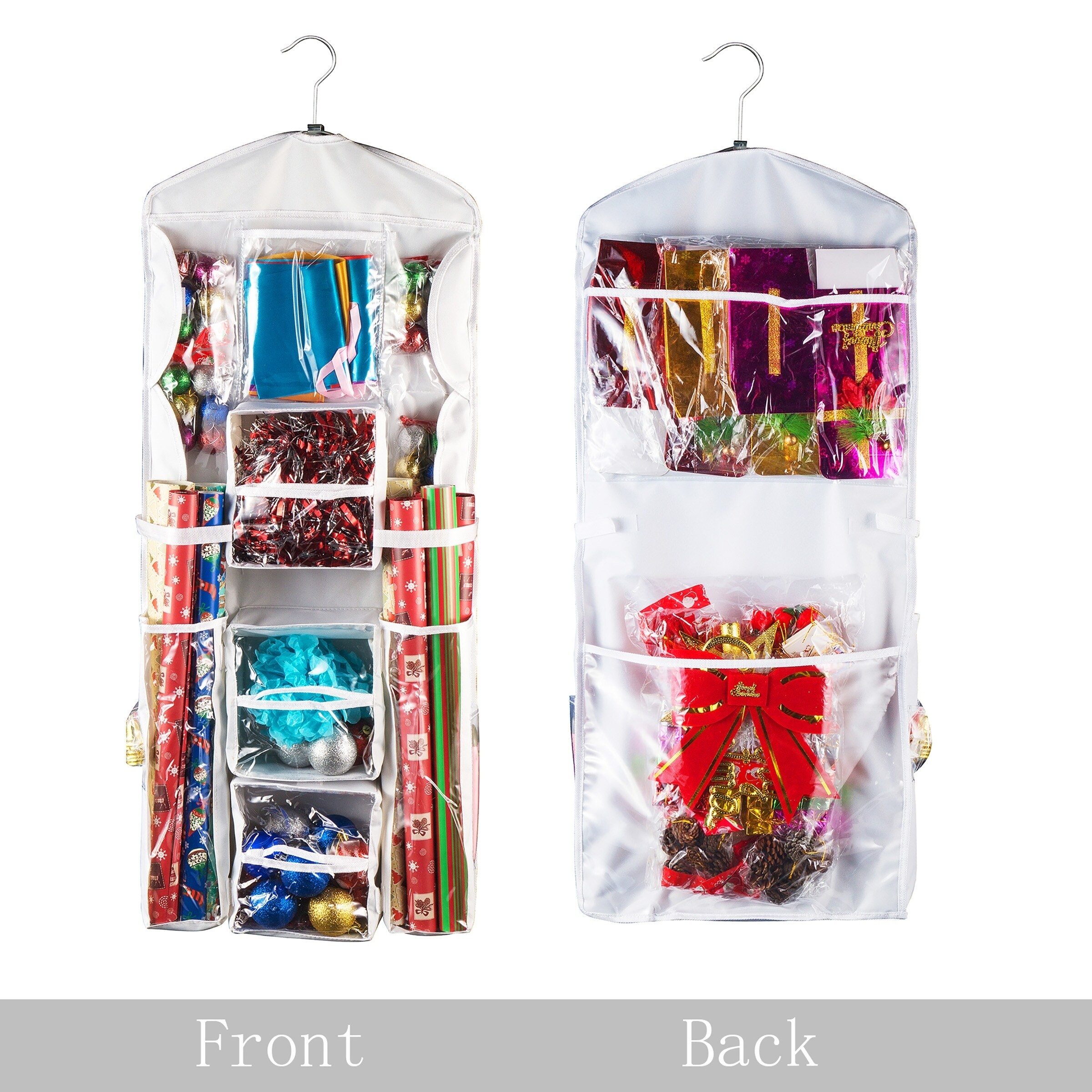 Shop Elf Stor Double Sided Hanging Gift Wrap And Bag Organizer