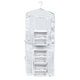 preview thumbnail 7 of 6, Elf Stor Double Sided Hanging Gift Wrap and Bag Organizer Stores it All