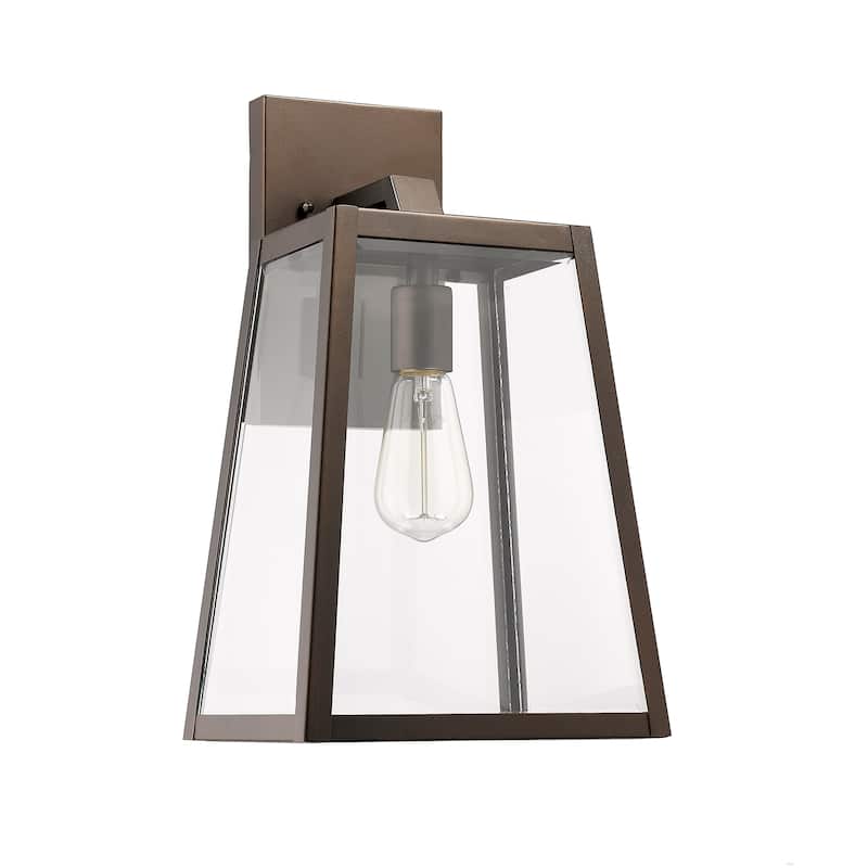 1-light Oil Rubbed Bronze Outdoor Wall Sconce