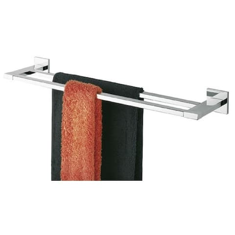 Tiger Towel Rack Double Items Polished Stainless Steel