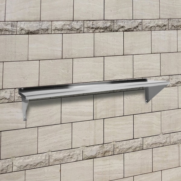 Stainless Steel Kitchen Wall Shelf 150x35cm On Free Stainless Steel Kitchen Wall Shelf 150x35cm