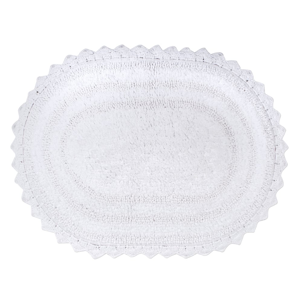 DII Reversible Soft Crochet Bath Mat