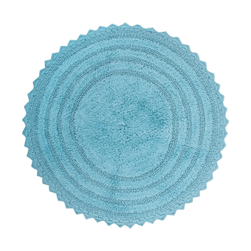 DII Reversible Soft Crochet Bath Mat