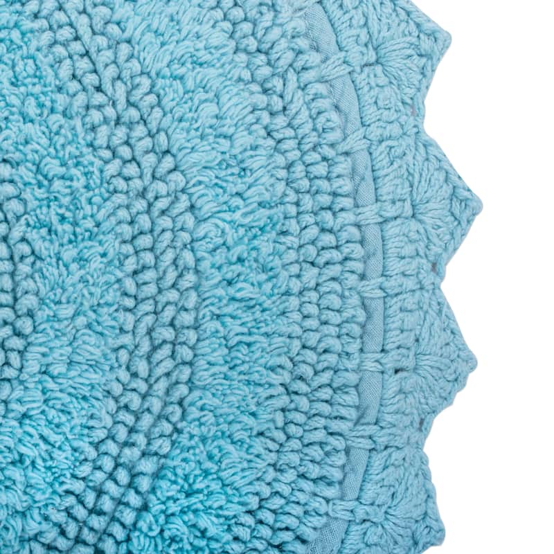 DII Reversible Soft Crochet Bath Mat