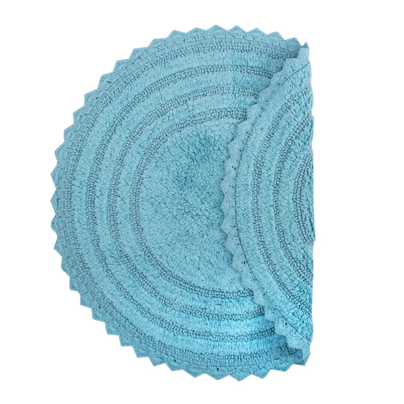 DII Reversible Soft Crochet Bath Mat