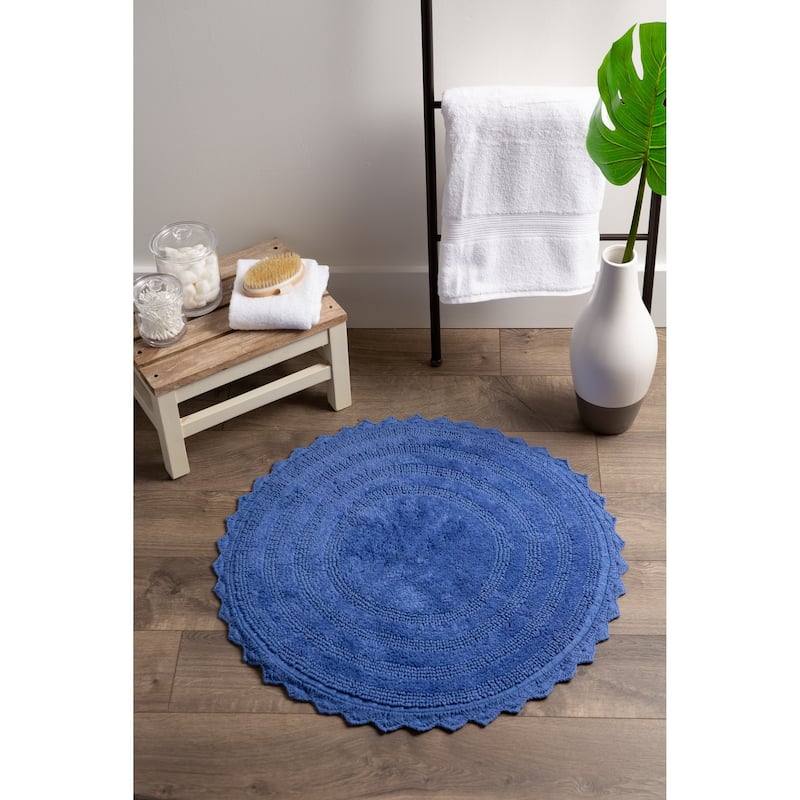 DII Reversible Soft Crochet Bath Mat