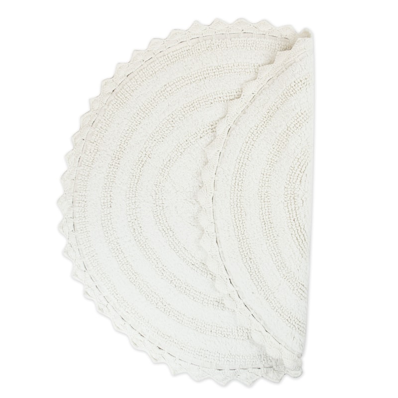 DII Reversible Soft Crochet Bath Mat