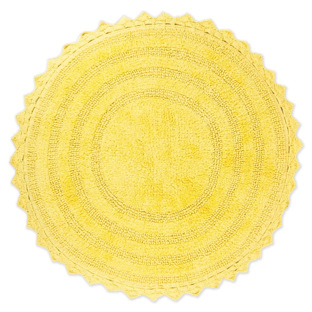 DII Reversible Soft Crochet Bath Mat