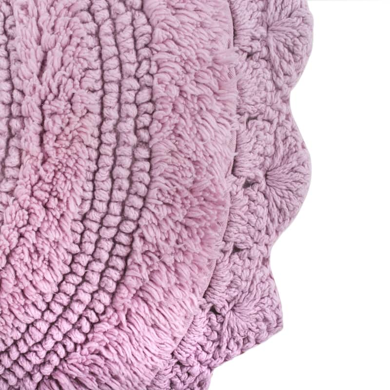 DII Reversible Soft Crochet Bath Mat