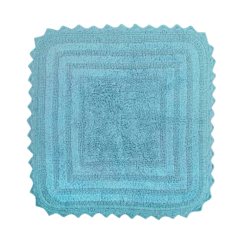 DII Reversible Soft Crochet Bath Mat