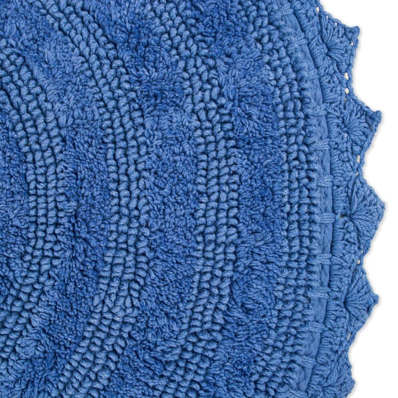 DII Reversible Soft Crochet Bath Mat