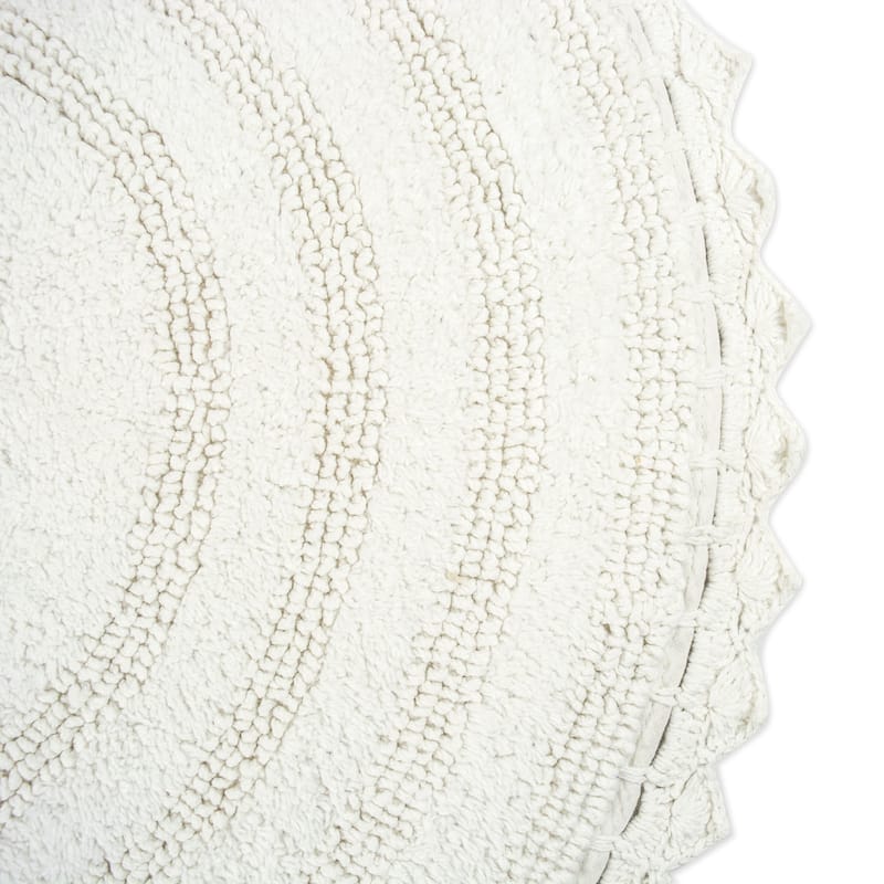 DII Reversible Soft Crochet Bath Mat