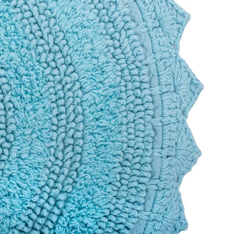 DII Reversible Soft Crochet Bath Mat