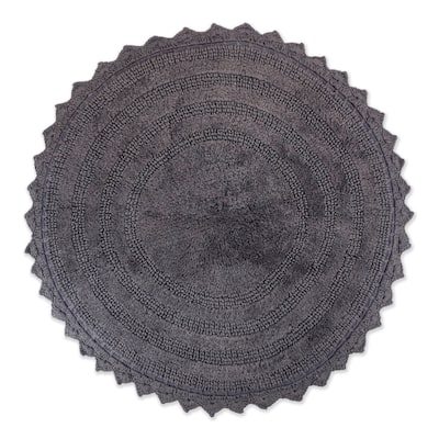 DII Reversible Soft Crochet Bath Mat