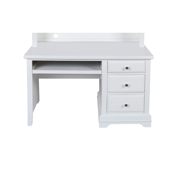 Shop Copper Grove Pontoise White 3-drawer Youth Student Desk - Free ...