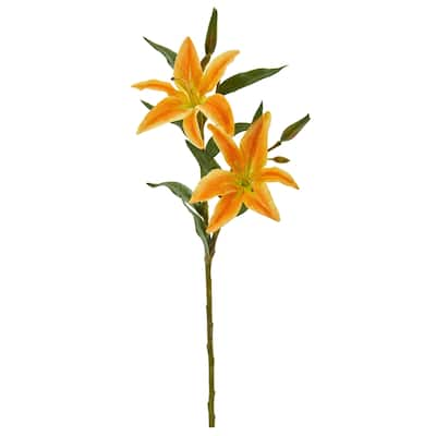 24" Lily Artificial Flower (Set of 6)