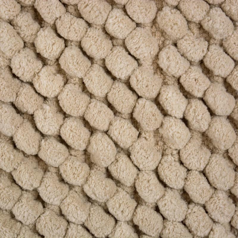 DII Chunky Popcorn Absorbent Microfiber Bath Mat