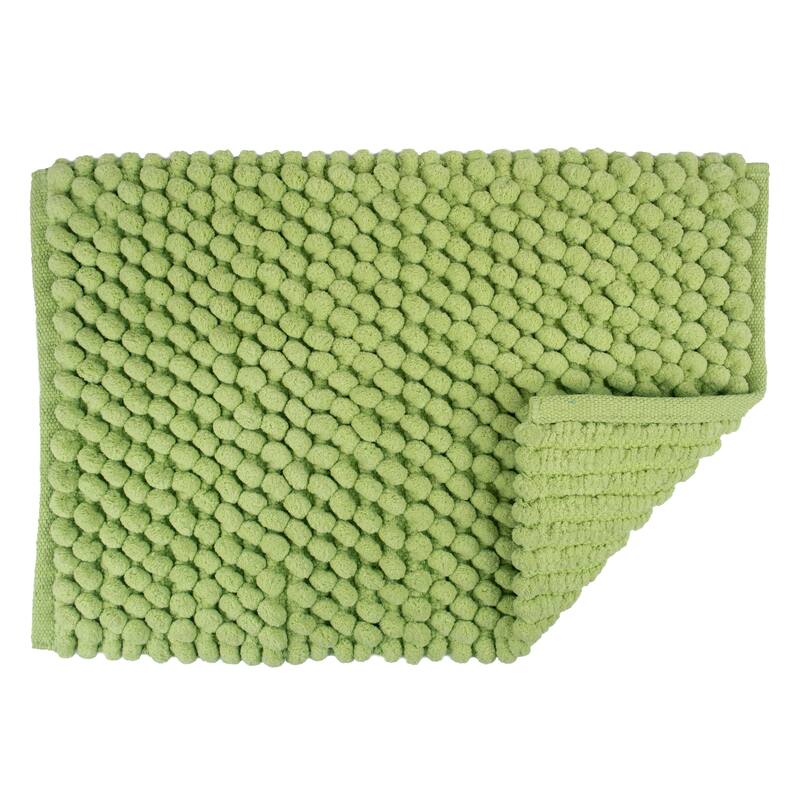DII Chunky Popcorn Absorbent Microfiber Bath Mat