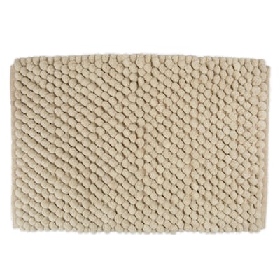 DII Chunky Popcorn Absorbent Microfiber Bath Mat