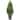 57" Bay Leaf Cone Topiary Tree in Slate Planter UV Resistant (Indoor/Outdoor)