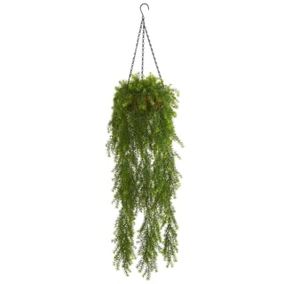 3' Willow Artificial Plant Hanging Basket - Bed Bath & Beyond - 23500689