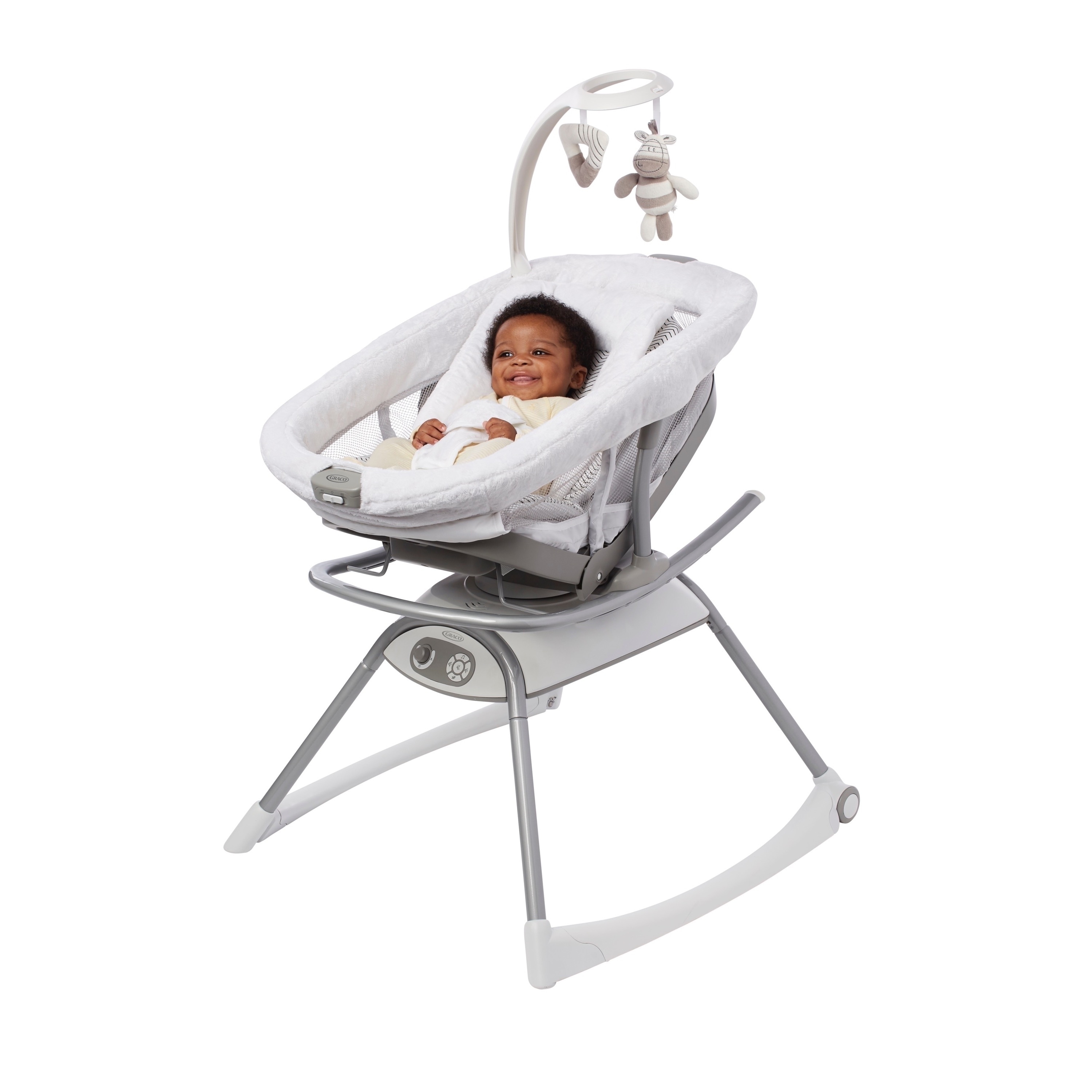 graco duet glider lx swing with portable sleeper