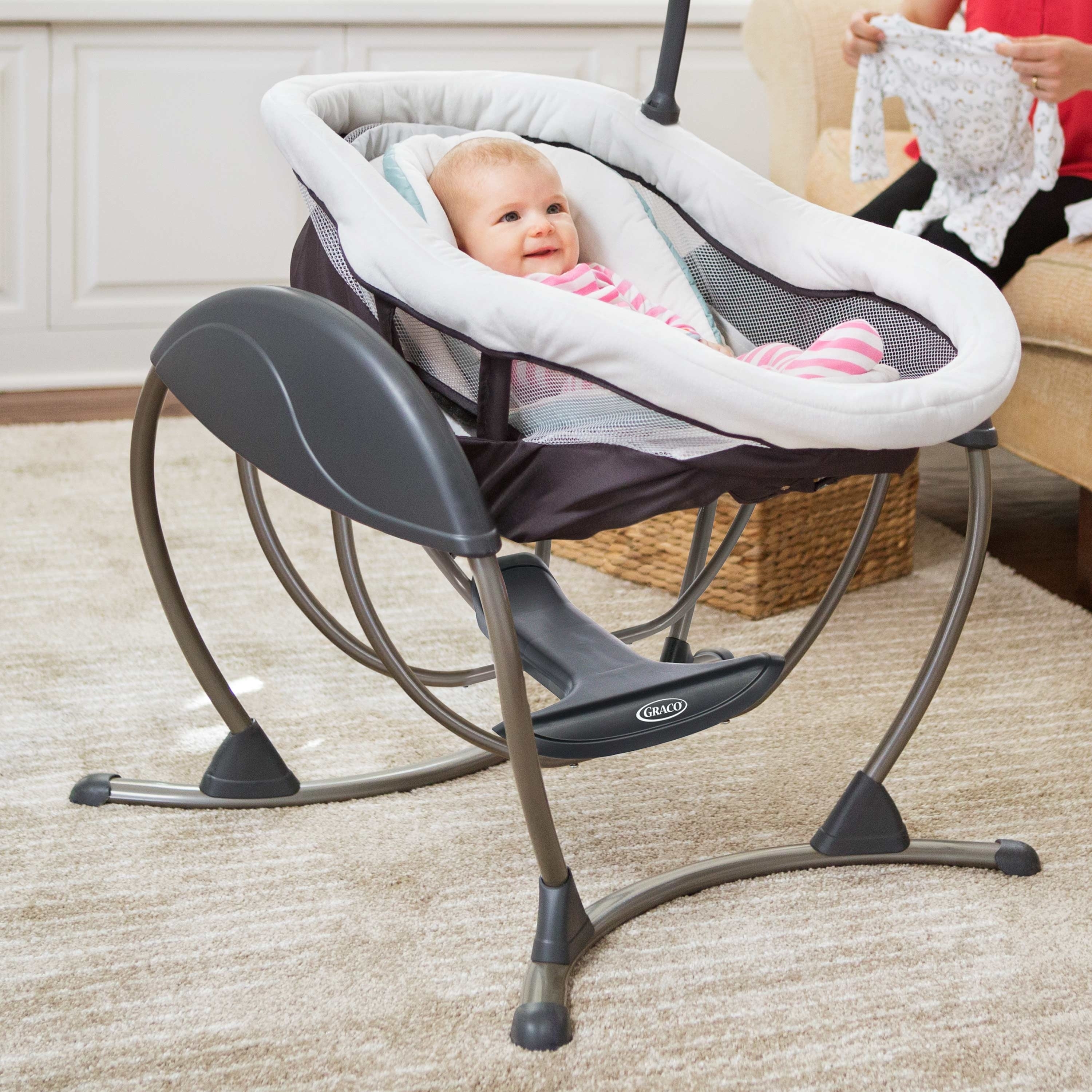 graco dreamglider gliding baby swing and sleeper