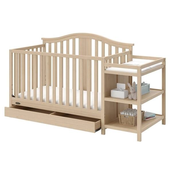 Shop Graco Solano 4 In 1 Convertible Crib And Changer With Drawer