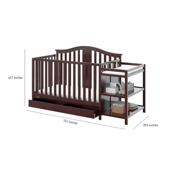 graco solano crib and changer