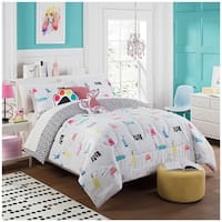 waverly kids la la llama reversible comforter se