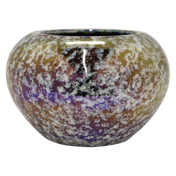 Three Hands Ceramic Planter Iridescent