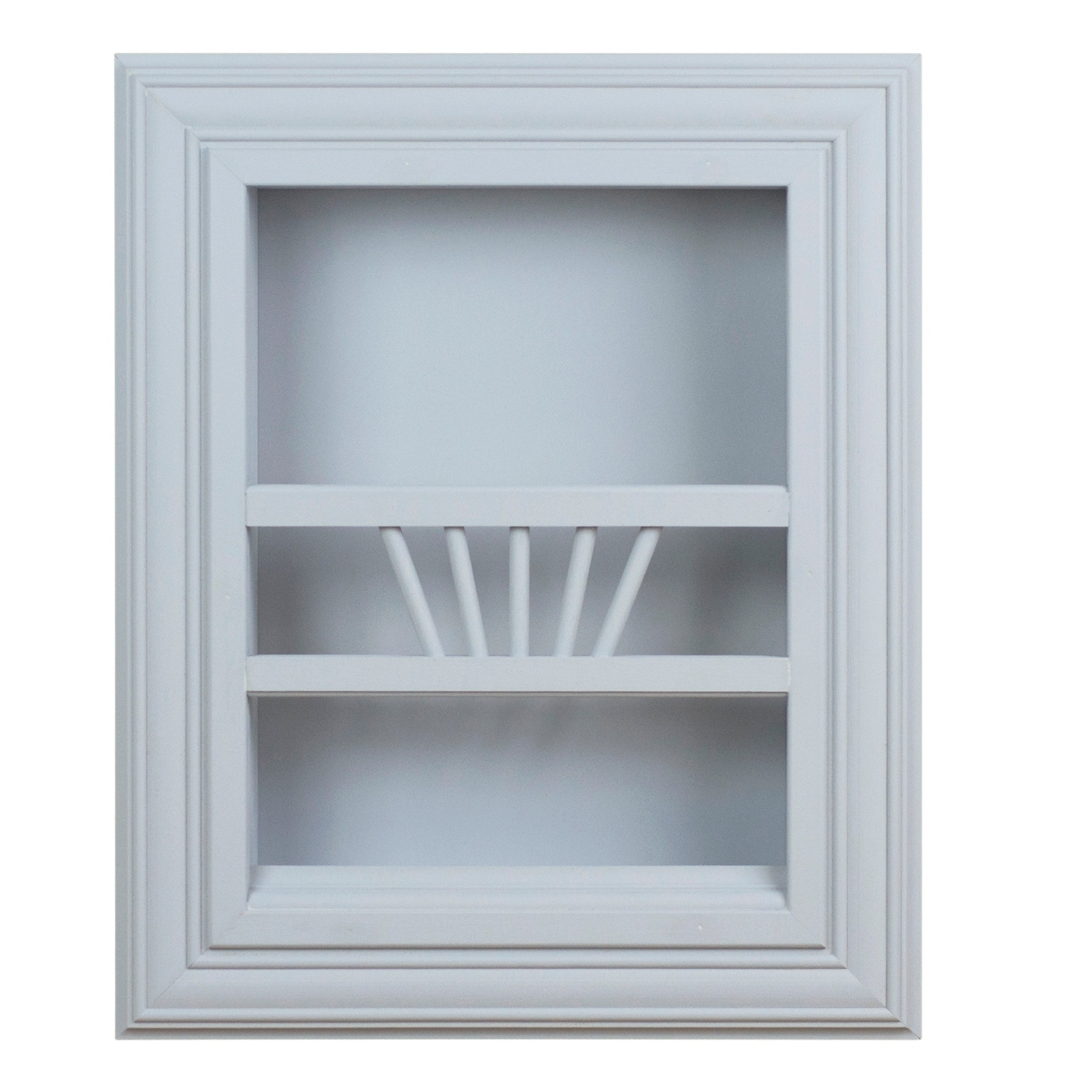 Aubrey Recessed Primed Wood Bathroom Magazine Rack 37 5h X Primed Wood Bathroom Magazine Rack