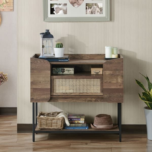 Carbon Loft Cini Rustic Entryway Console Table On Carbon Loft Cini Rustic Entryway Console Table On