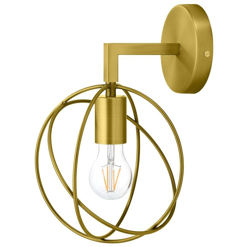 Perimeter Brass Wall Sconce Light Fixture - 34