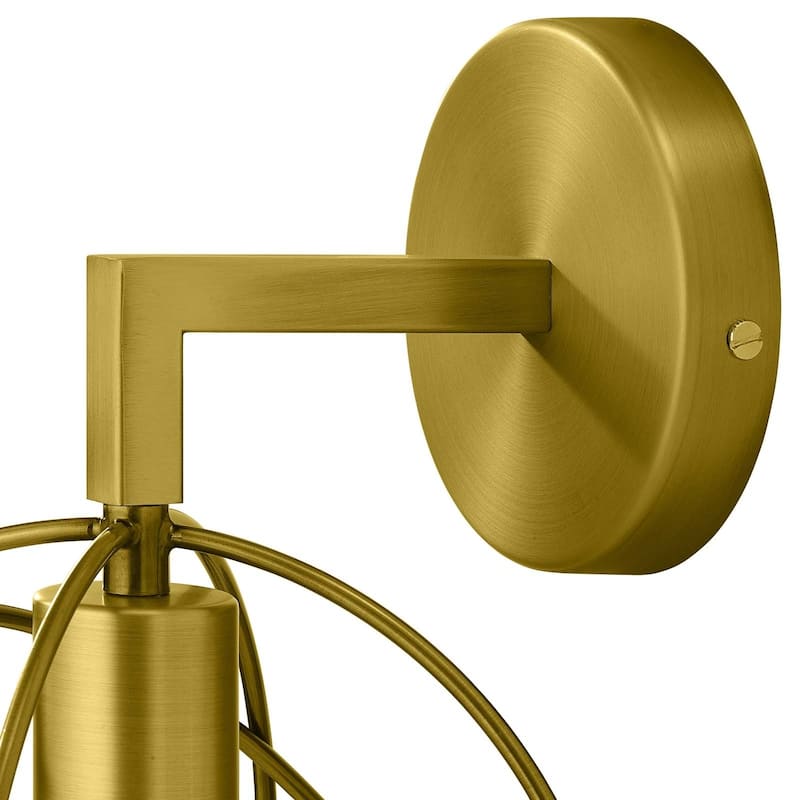 Perimeter Brass Wall Sconce Light Fixture - 34