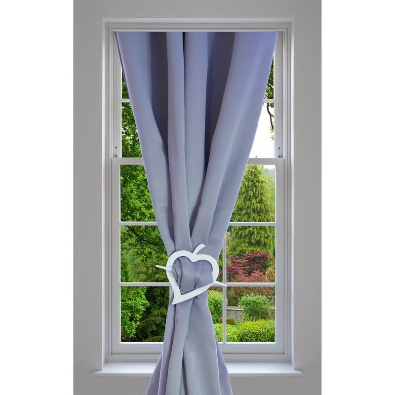 Evideco Fjord Wooden Heart Curtain Holdback On Sale Bed Bath